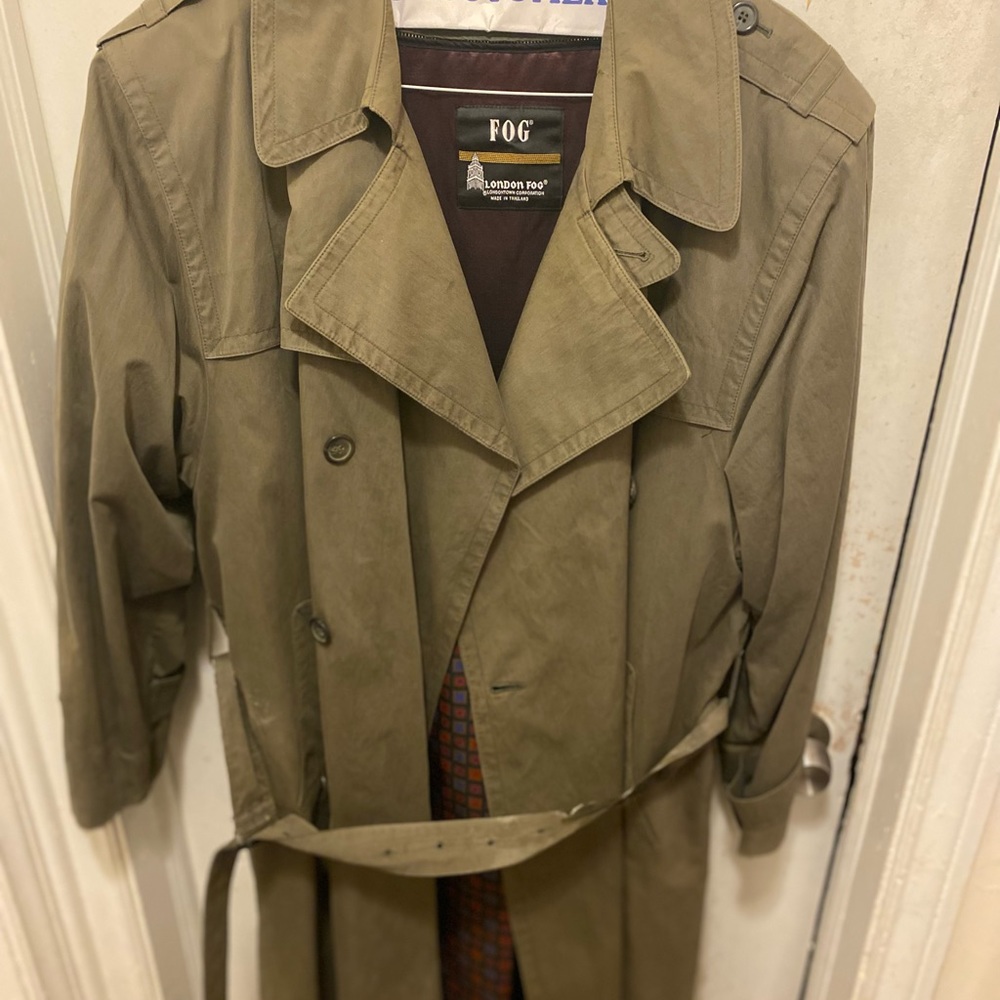 Nice London fog trench coat